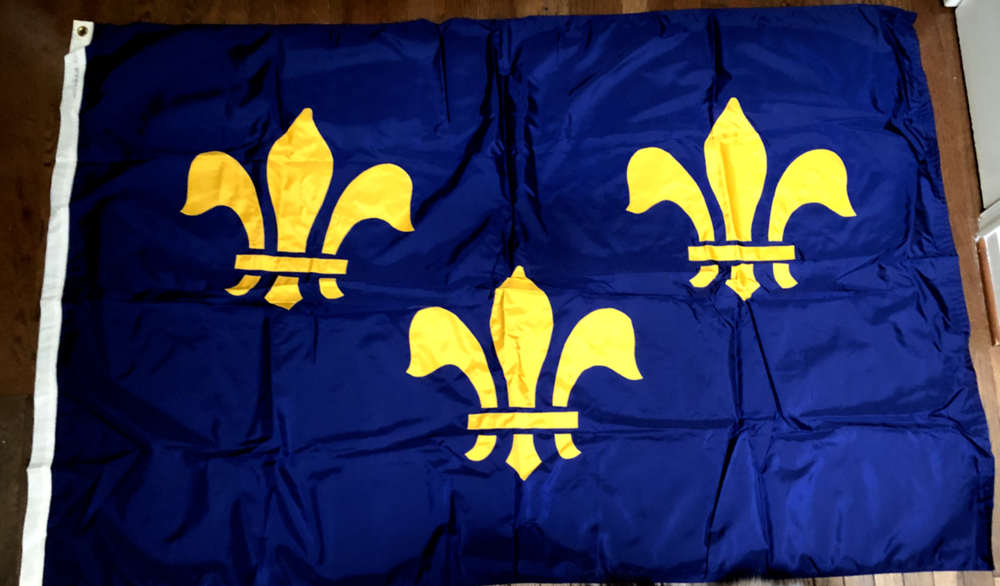 4x6 ft Nylon Royal Banner of France 