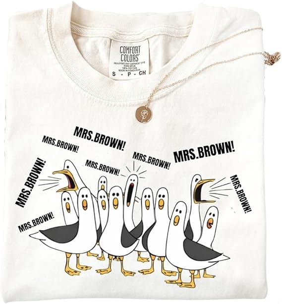 Custom Seagulls Teacher Shirt, Funny Teacher Tee, Teacher Appreciation Gift