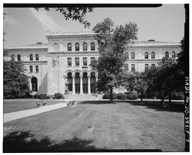 U.S. Soldiers Home,Grant Building,Rock Creek Church Road,Washington,DC,HABS,6