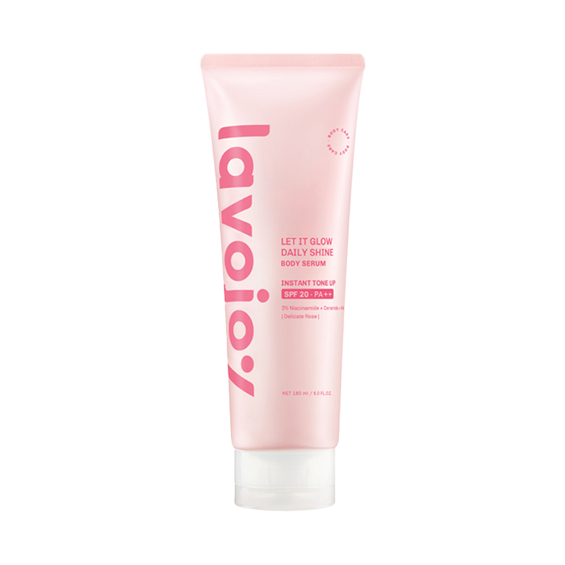 LVJ Lavojoy Let It Glow Daily Shine Body Serum with SPF 20 PA++ Tone Up Lotion
