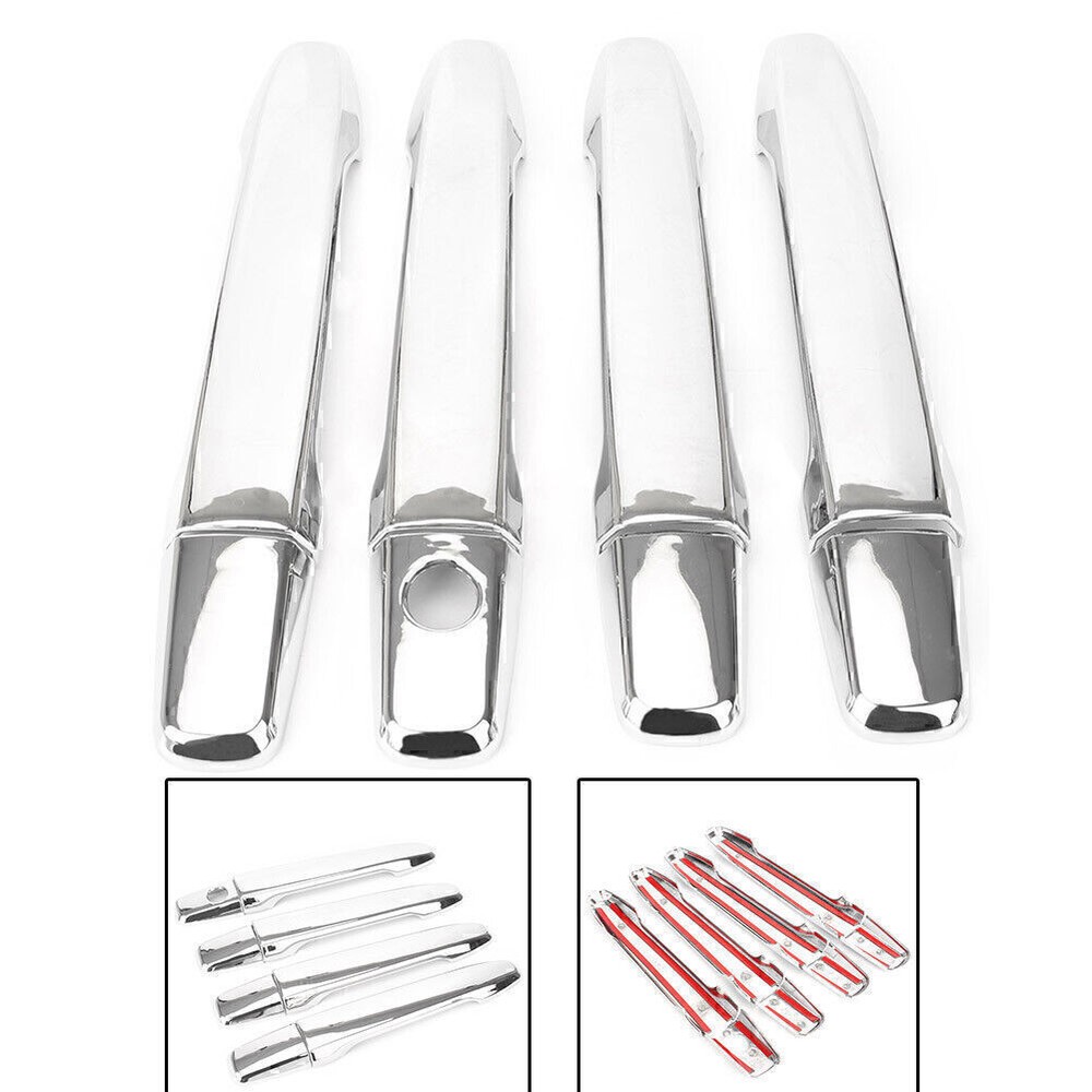 Chrome Door Handle Cover Trim Set for Mitsubishi ASX RVR Outlander Sport 10-18