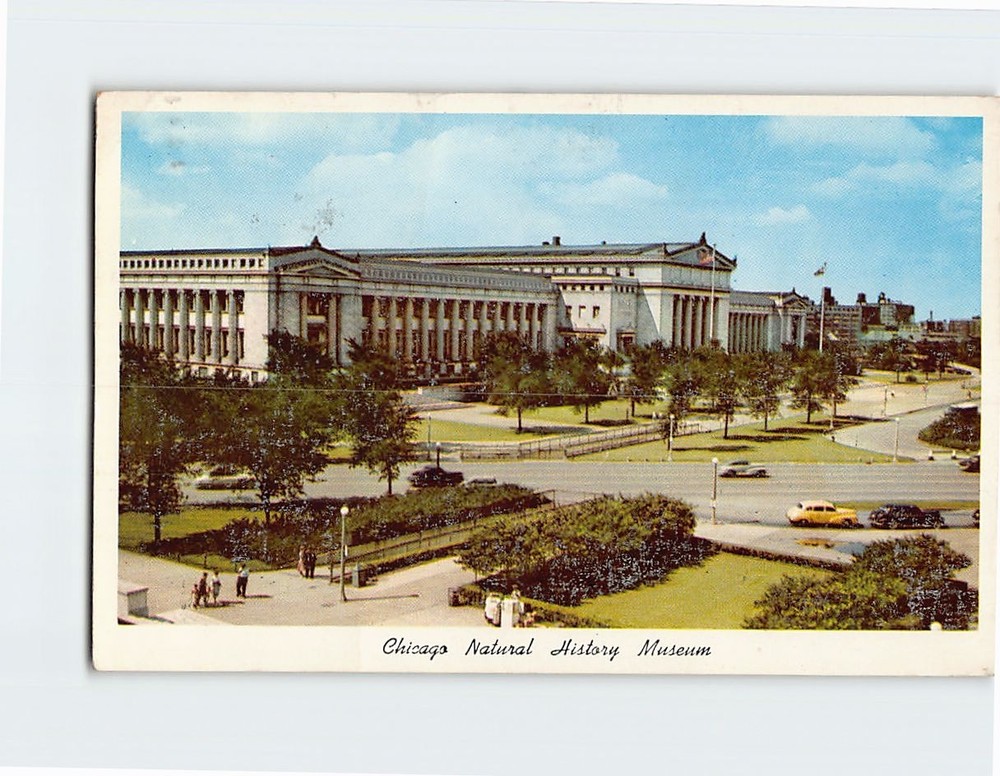 Postcard Chicago Natural History Museum Grant Park Chicago Illinois USA