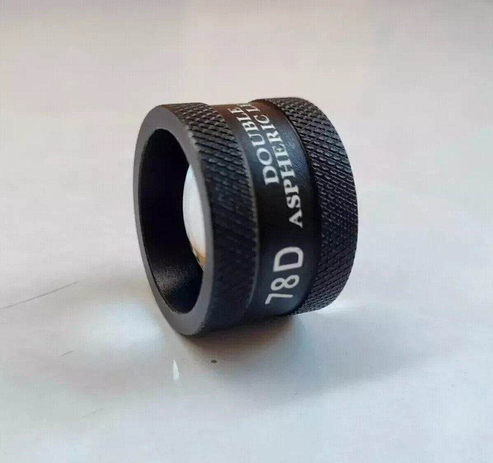 78D Double Aspheric Black Lens with Included Storage Box