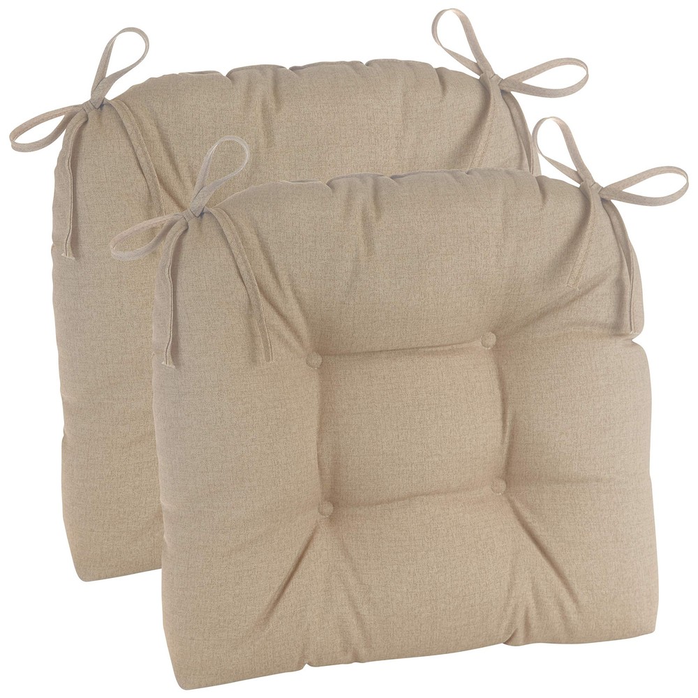 Wicker Solarium Indoor and Outdoor Chair Cushions for Patio Furniture, Kitche...