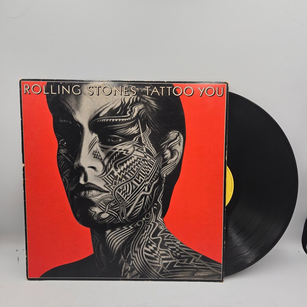 Vtg 1981 The Rolling Stones Tattoo You Vinyl Record Album LP COC 16052