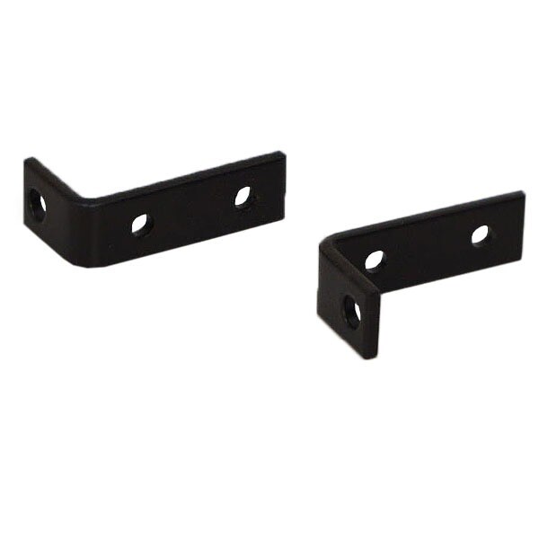 Ranger Boat L Support Bracket 7L786 | 2 x 5/8 x 1 Inch Black (Pair)