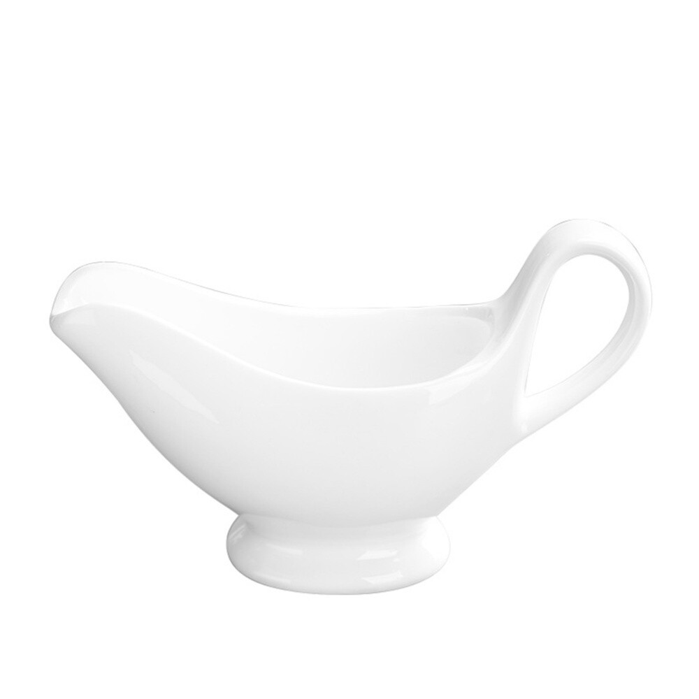Mini Gravy Sauce Boat Ceramic Juice Bucket Decorative Condiment Cup