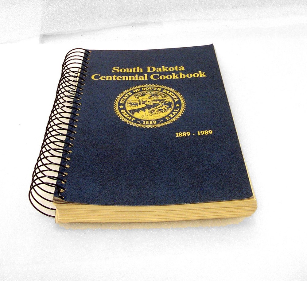 South Dakota Centennial Cookbook State Heritage 1989 Spiral Recipes 290 Pages