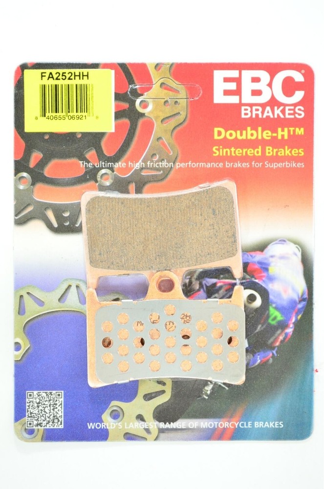 Sintered Double-H Front Brake Pads EBC FA252HH Yamaha