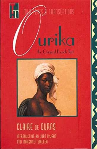 Ourika: The Original French Text - Paperback, by Duras Claire de; - Acceptable