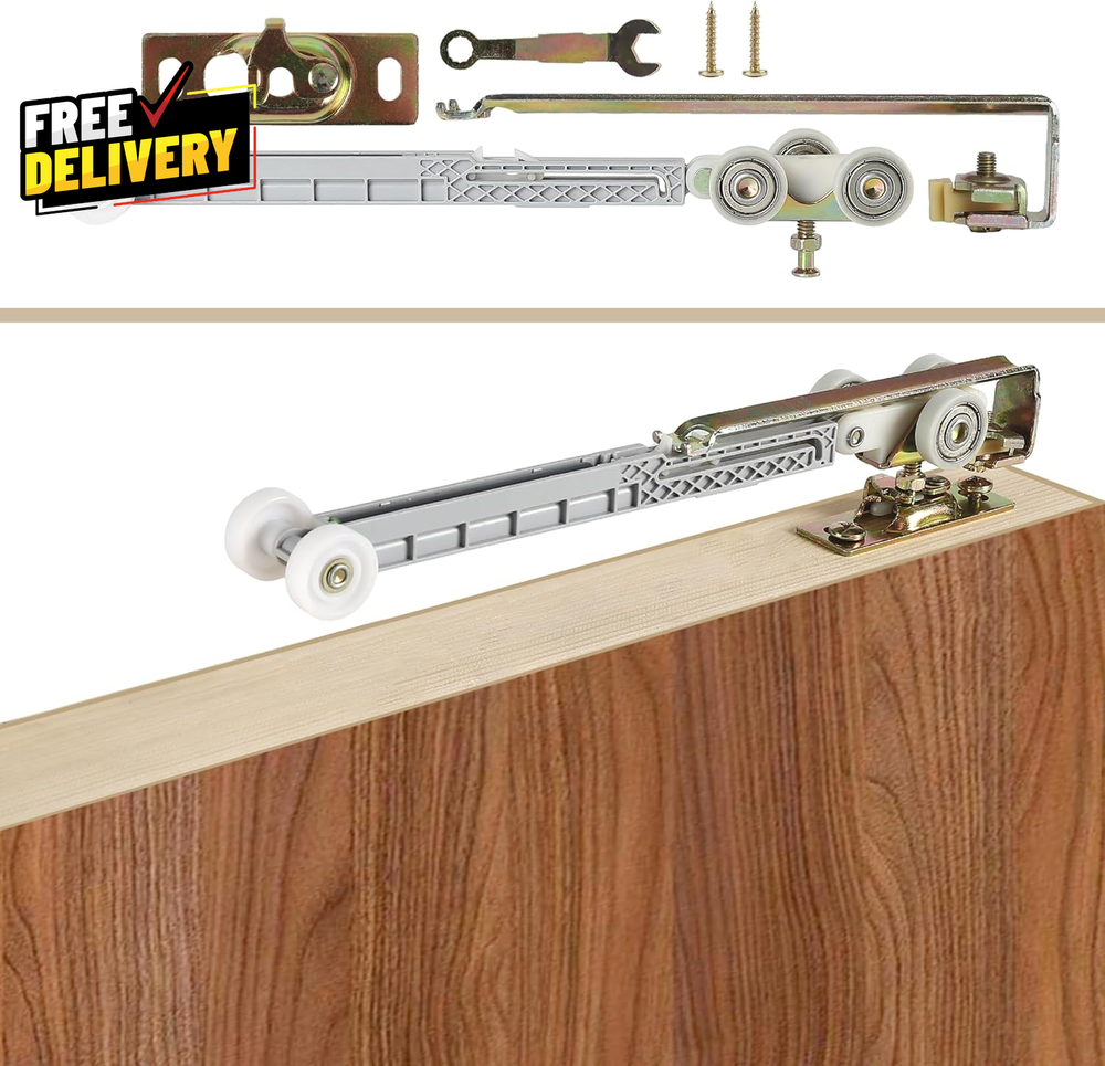 Sliding Pocket Door Soft Close Hanger Replacement Kit for Johnson Part 1060