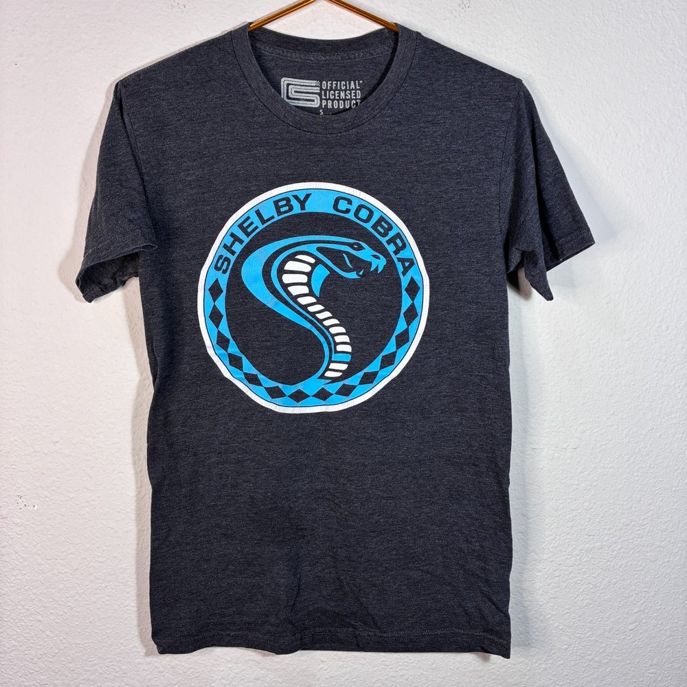 Shelby Cobra  T Shirt Ford Mustang Muscle Car Tee Short Sleeves Size Small