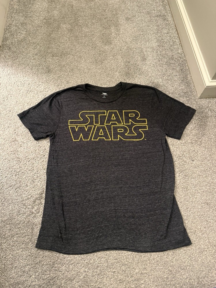 Old Navy Star Wars Dark Gray T-Shirt Size Small