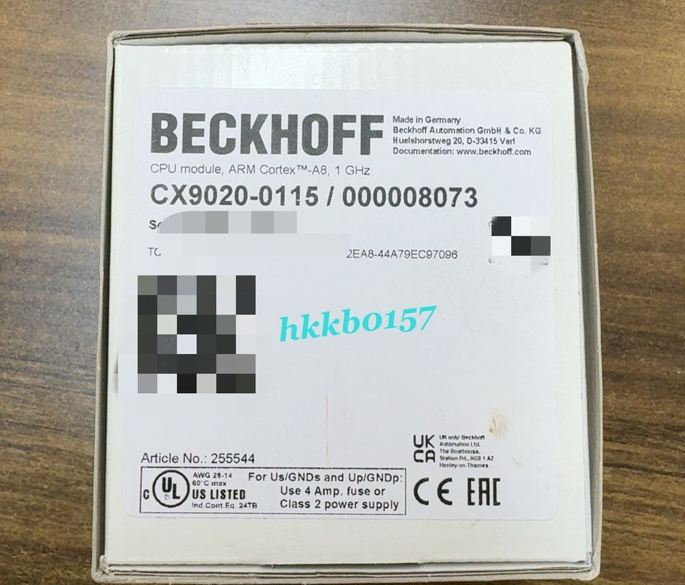 CX9020-0115 Beckhoff Programmable Logic Controller Module brand new