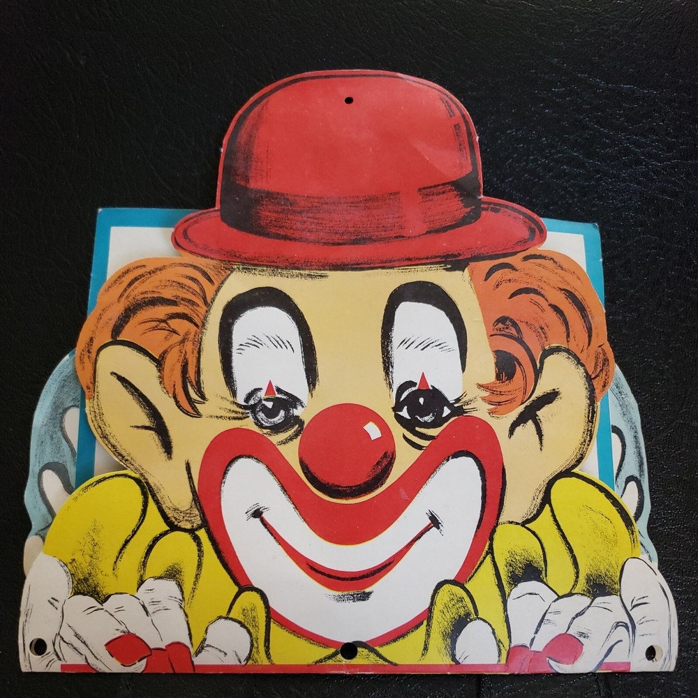 Happy Sad Clown Wall Poster I Was Naughty Today by Holmesbrook Builders Wadsworth