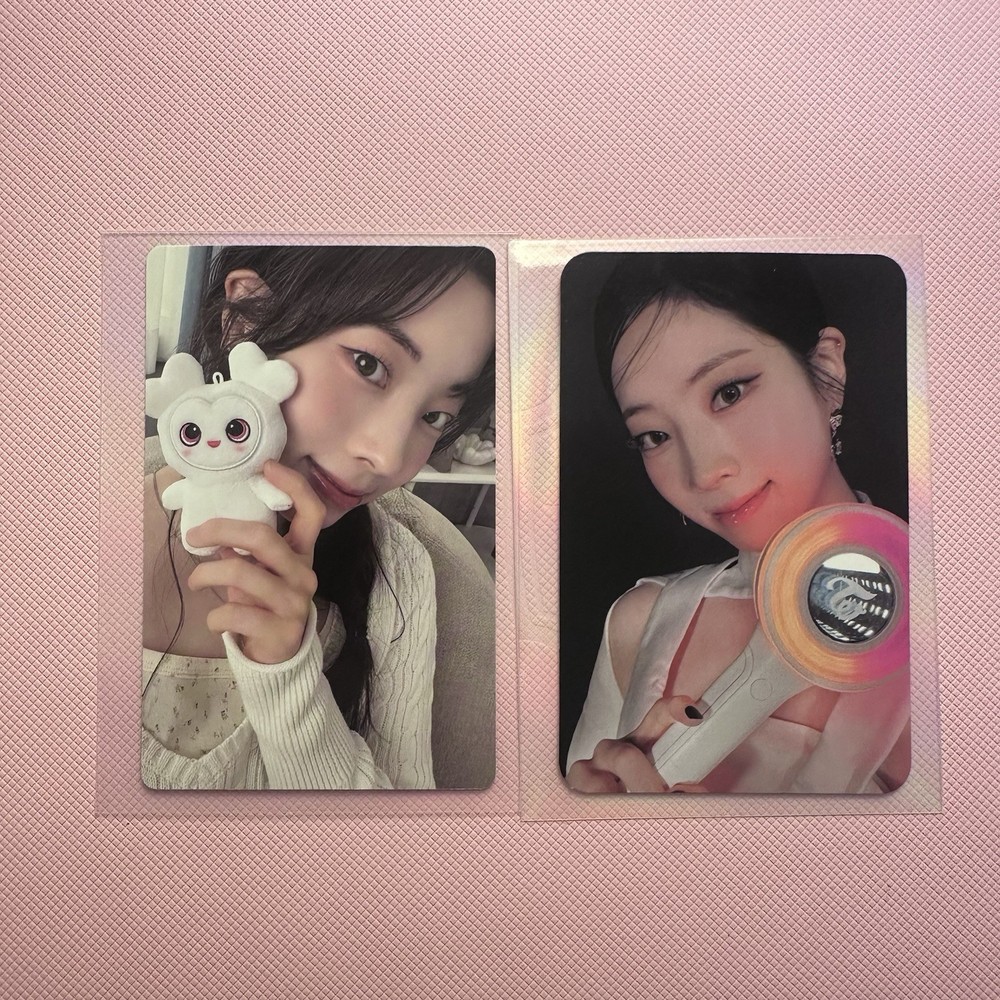 TWICE Dahyun Official Photocard 2pc Set- Once 5th Fanclub Preorder Candy Bong