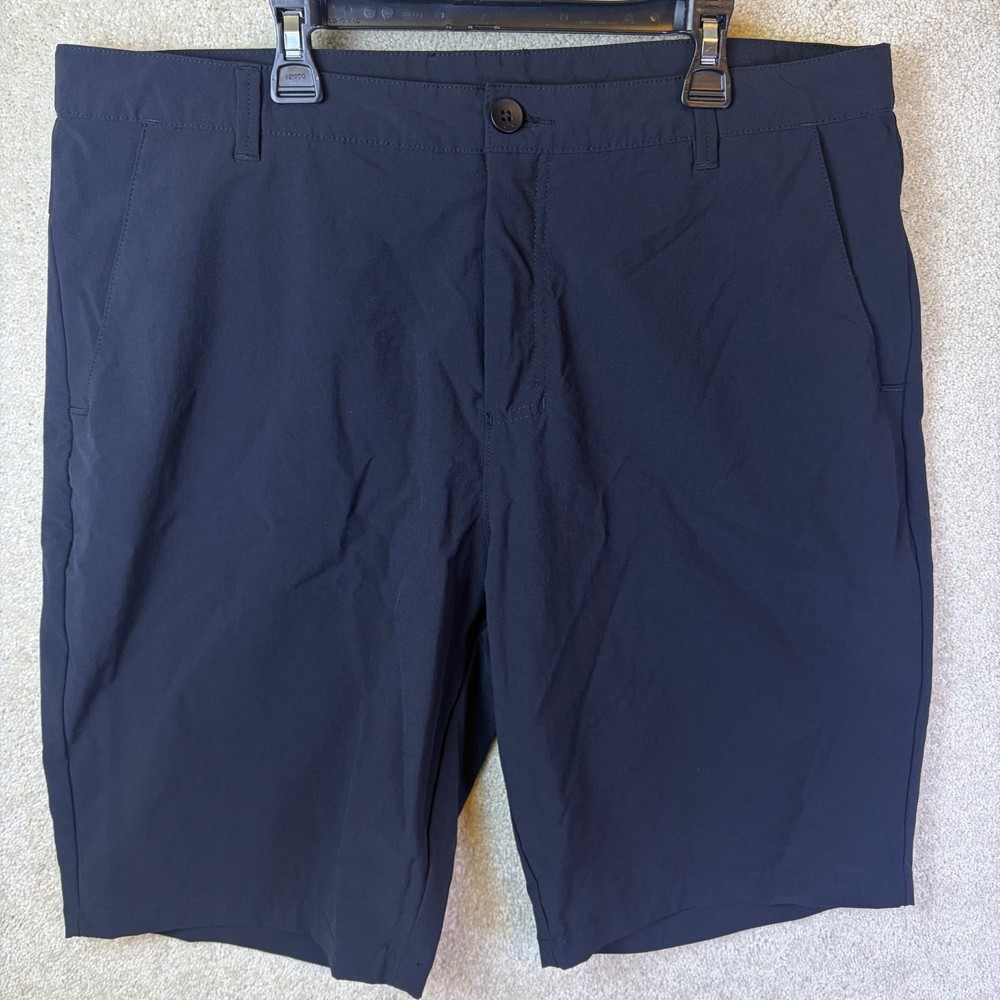 Oakley Shorts Mens 36 Black Regular Fit Performance Stretch Golf Activewear 10