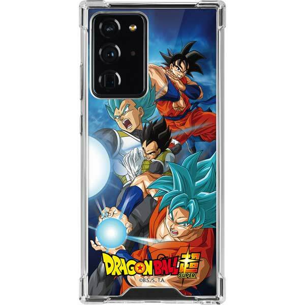 Dragon Ball Super Galaxy Note20 Ultra 5G Clear Case - Goku Vegeta Super Ball