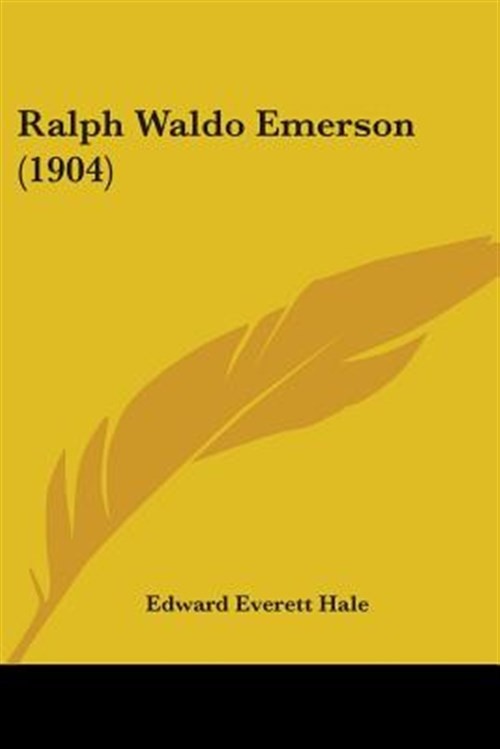 Ralph Waldo Emerson, Paperback by Hale, Edward Everett, Like New Used, Free s...