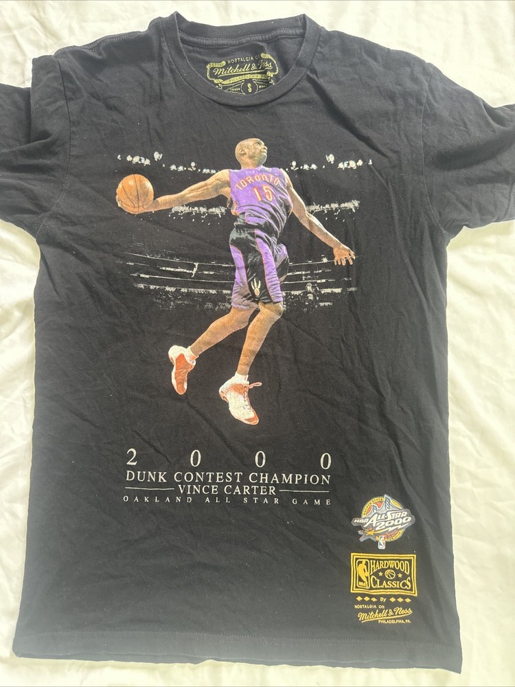 Mitchell And Ness Shirt Vince Carter 2000 Dunk Contest Champion Size Small
