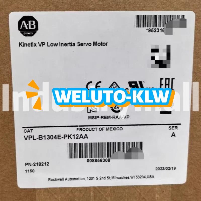 New   Servo Motor VPL-B1304E-PK12AA Sealed IN Box Shipped By DHL