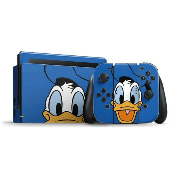 Mickey & Friends Nintendo Switch Bundle Skin - Donald Duck Up Close
