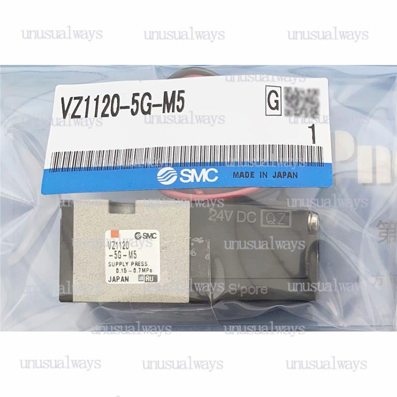 ONE New SMC VZ1120-5G-M5 Solenoid Valve