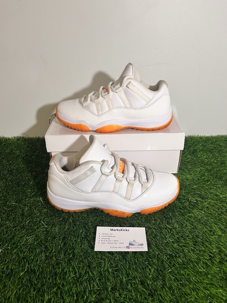 wmns air jordan 11 retro low bright citrus size 9 / size 7.5Y