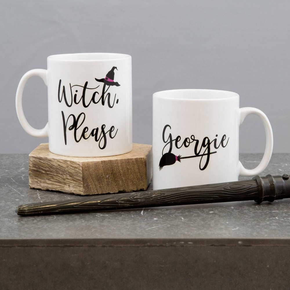 Personalised Halloween – Witch Please Sarcasm Coffee Mug – Gift For Best Fri