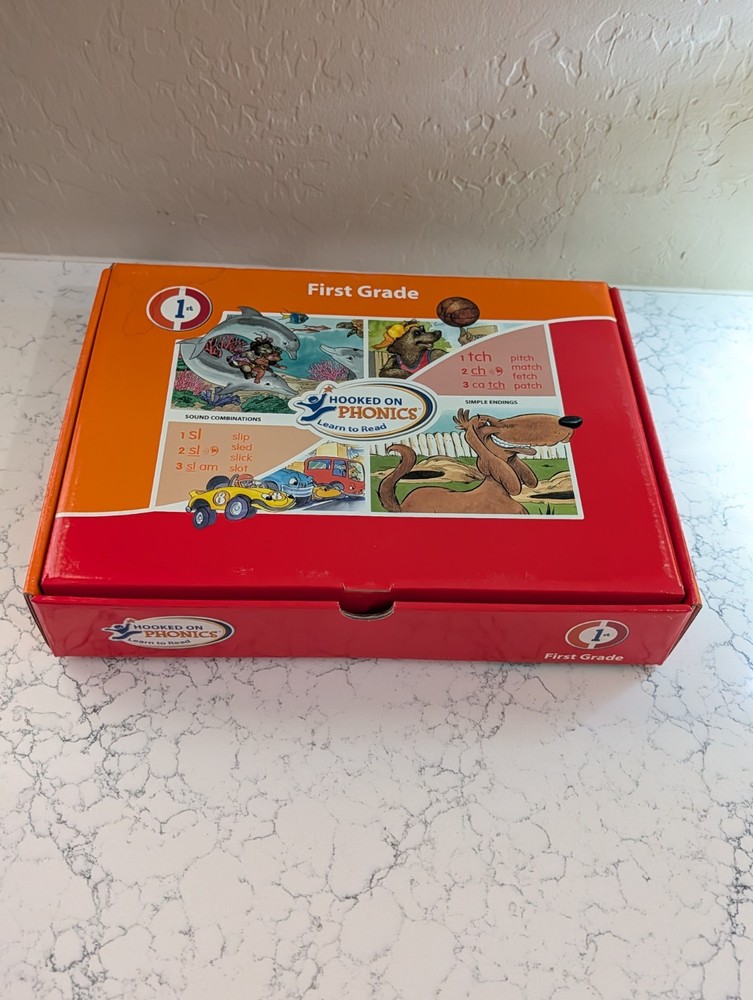 Hooked On Phonics, Learn to Read, 1st Grade Box Kit, NEW!