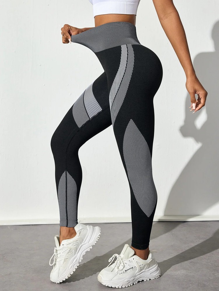 Seamless high waist breathable yoga leggings, gym leggings, sports leggings.