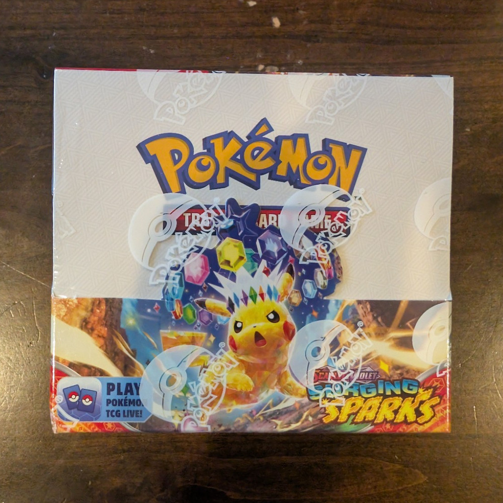 Pokémon TCG Scarlet & Violet Surging Sparks Booster Box 36 Packs English 2024