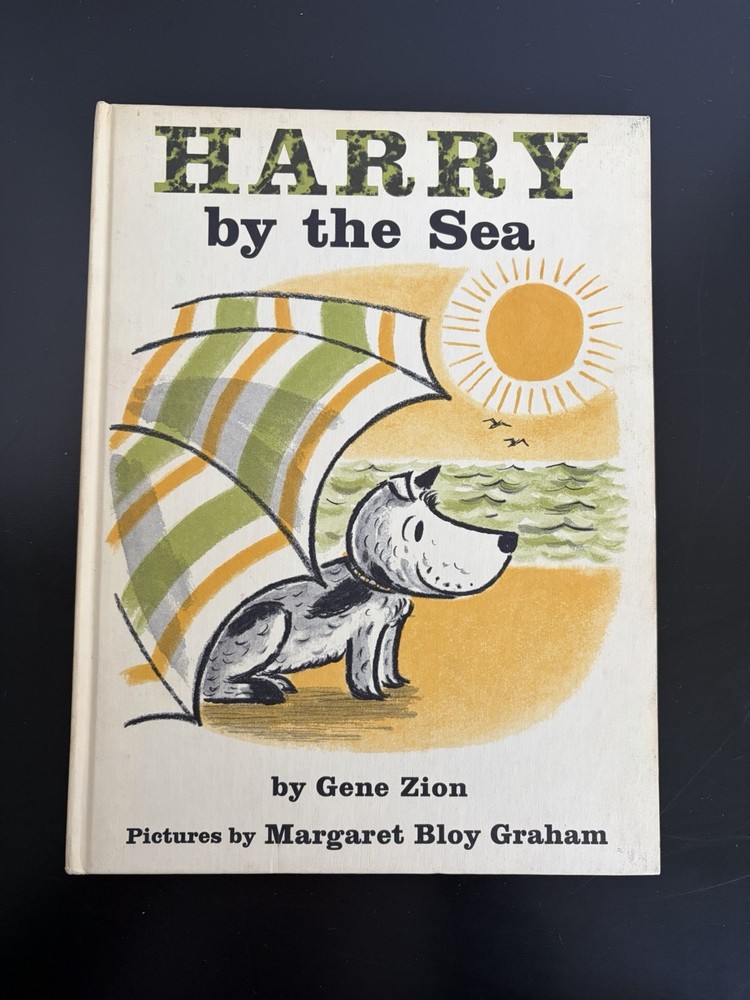 Harry by the Sea Gene Zion Margaret Graham hardback weekly reader 1965