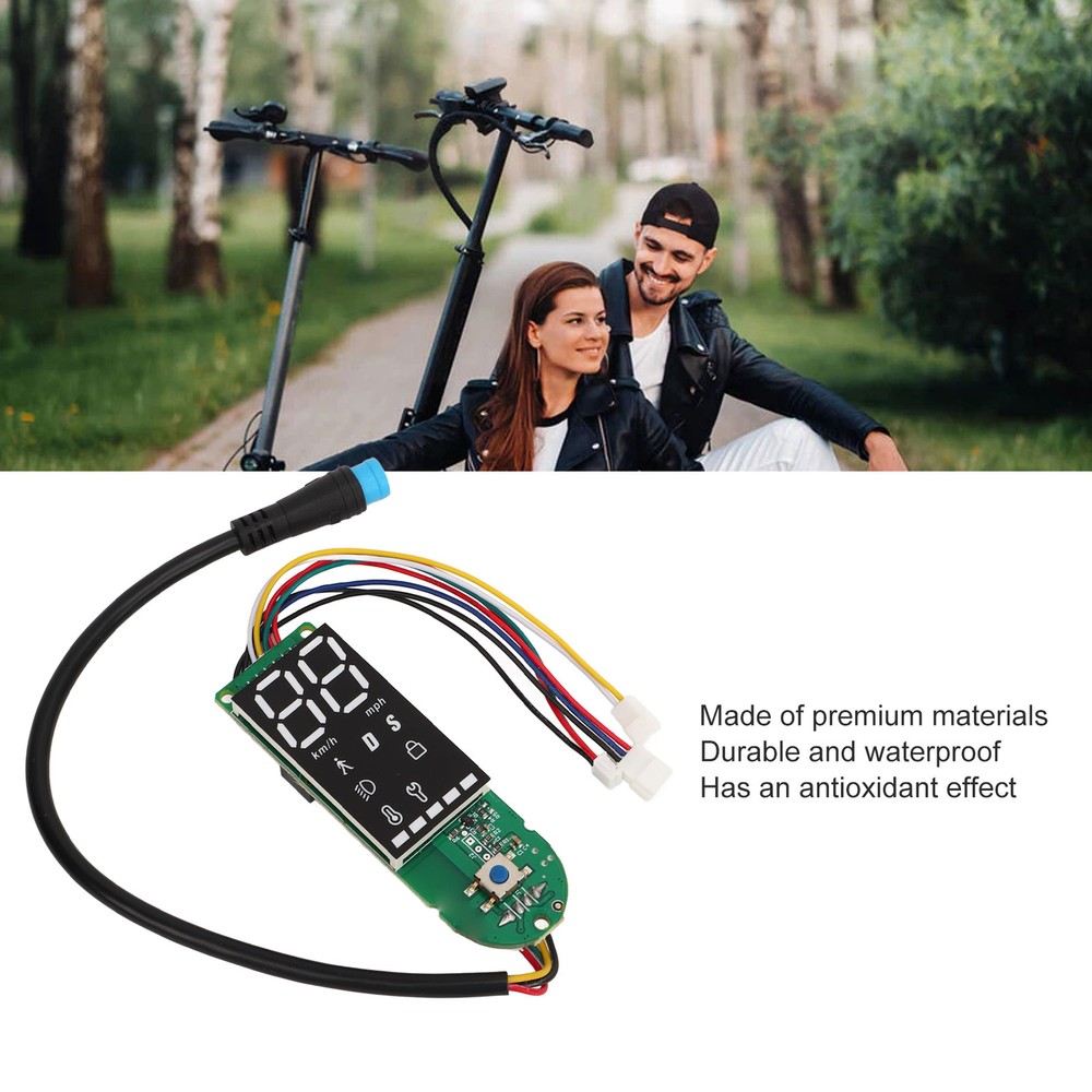 Scooter Dashboard Clear Display Waterproof Replacement Electric FD