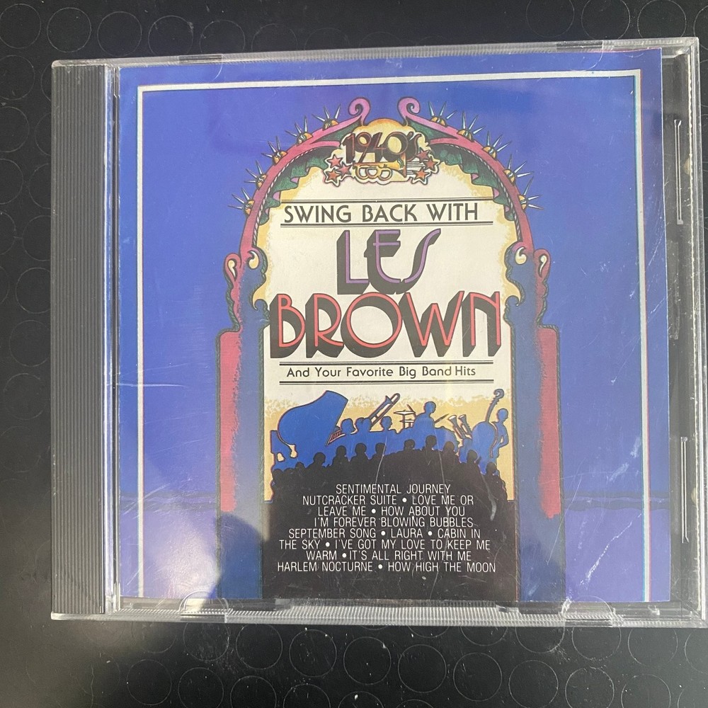 Les Brown – 1940s Swing Back CD Big Band Jazz Just For Records