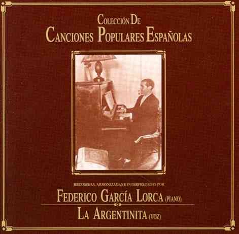 Federico García Lorca Spanish Popular Songs New Cd