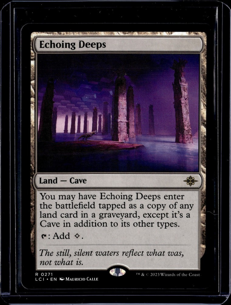 Echoing Deeps - 271 - LCI - NM - MTG Magic the Gathering