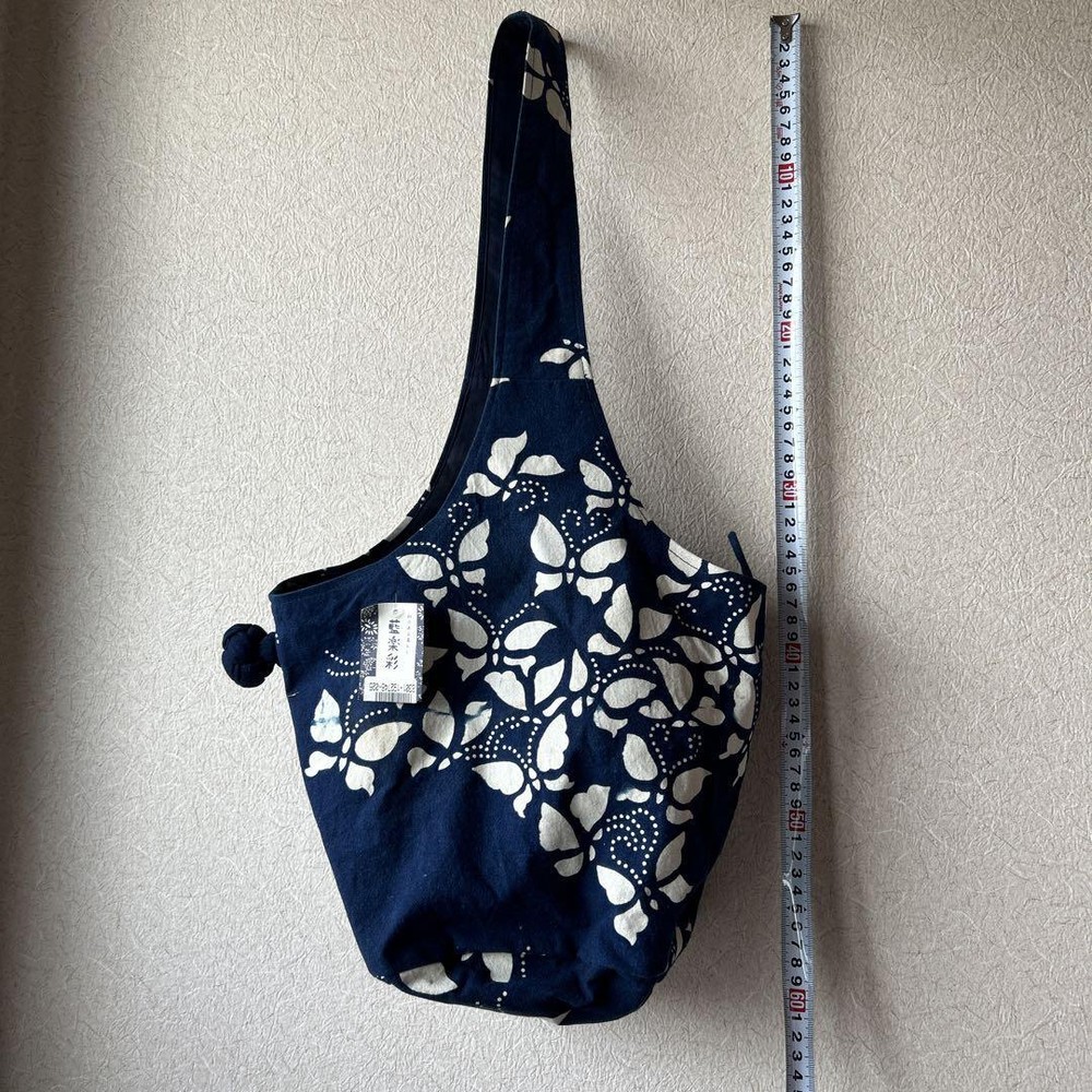 Indigo-dyed back