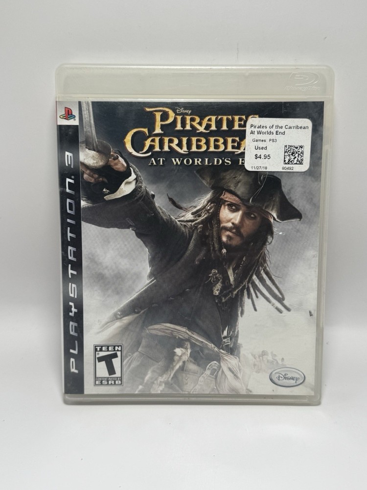 Pirates of the Caribbean: At World's End (Sony PlayStation 3, 2007) CIB