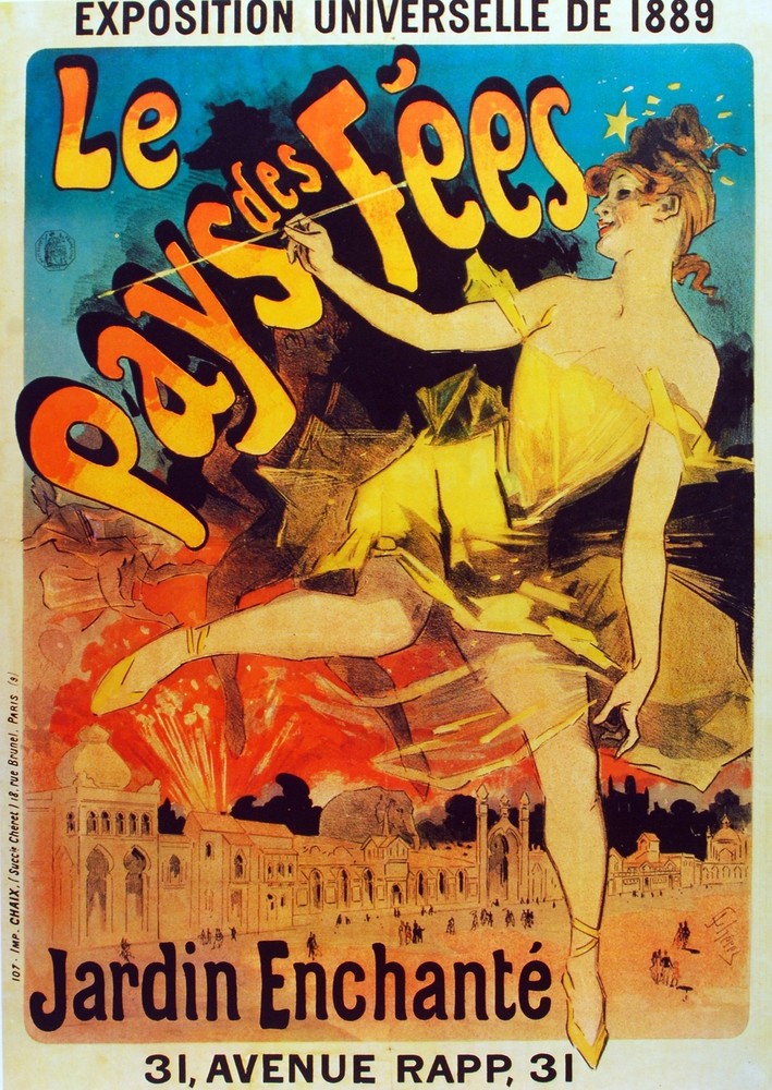 2095 Jardin Enchant̻� Art Decoration POSTER.Graphics to decorate home office.