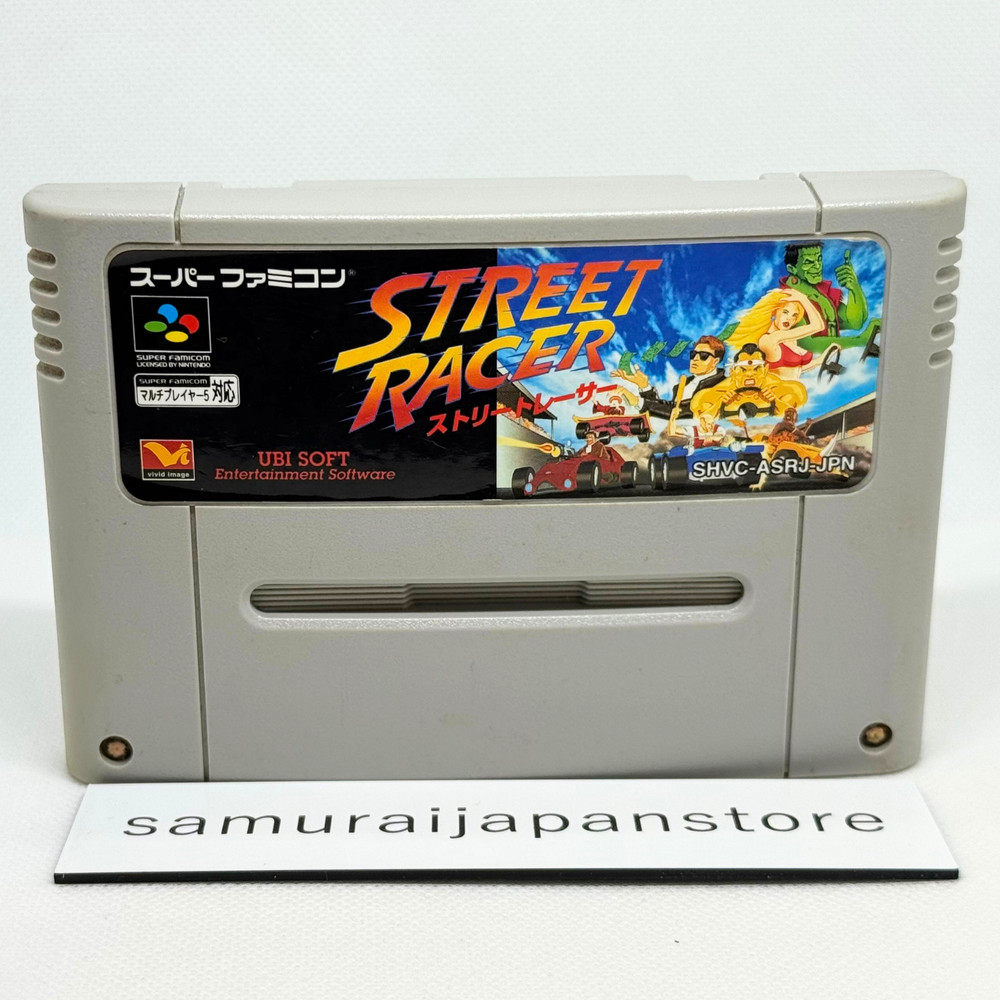 Street Racer Extra Super Famicom Cartridge Only JP Used Tested Nintendo SFC