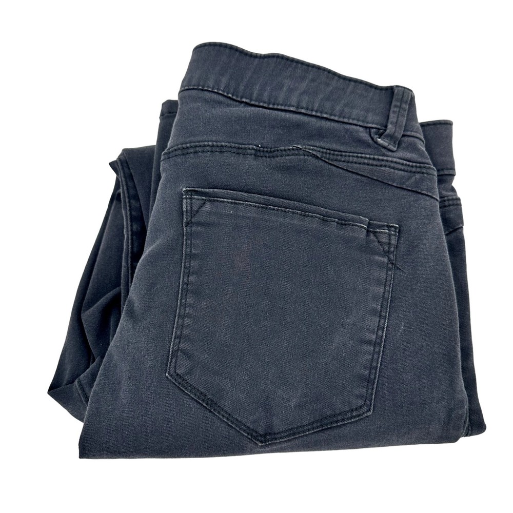 Wit & Wisdom  Jeans Womens 6 Ab Solution Dark Gray Stretch Denim Cropped