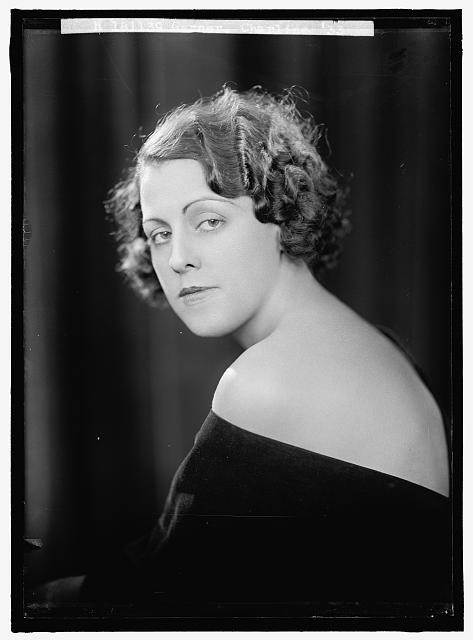 Photo:Charline Garner,1933,Harris & Ewing,1