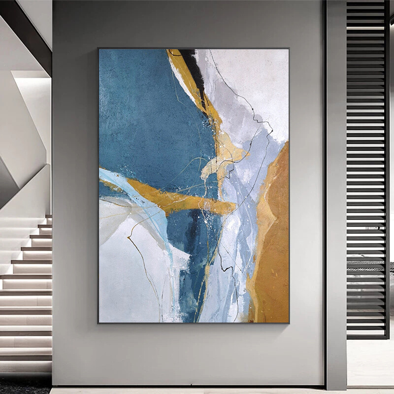 Living Room Modern Home Decoration Abstract Decorative Painting Murals Handmade