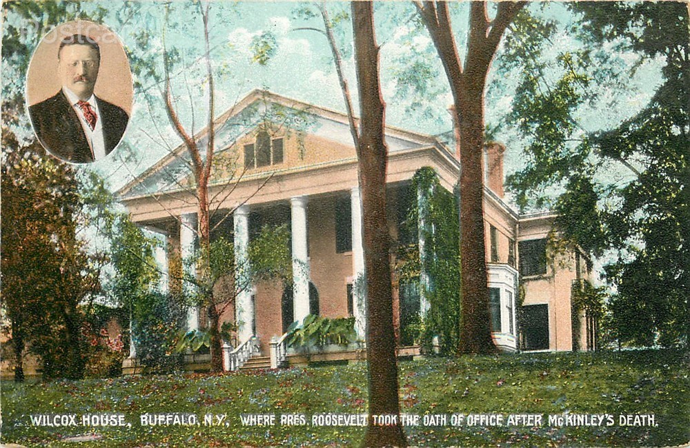 NY, Buffalo, New York, Wilcox House, President Roosevelt Took Oath of Office
