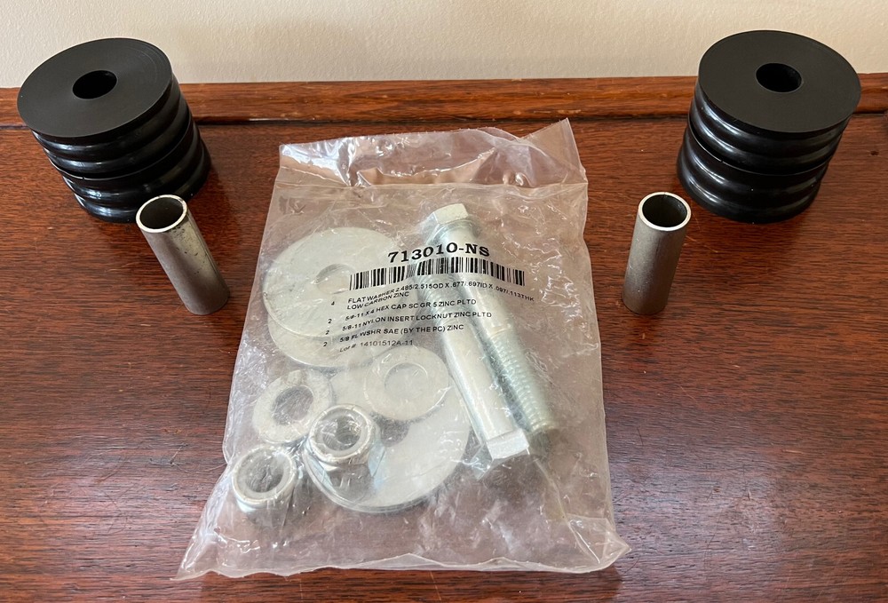 Advance Adapters 713010-NS 1-1/4 Inch Neo-Prene Motor Mount Adapter Plate Kit