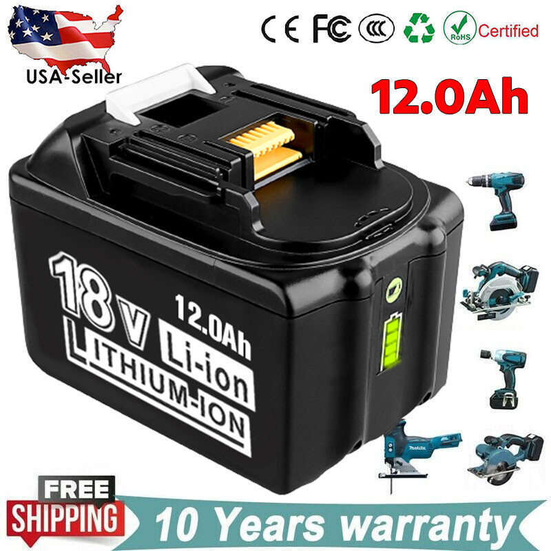 Makita 18V LXT 12.0Ah BL1860 Li-Ion Power Tool Battery Brand New