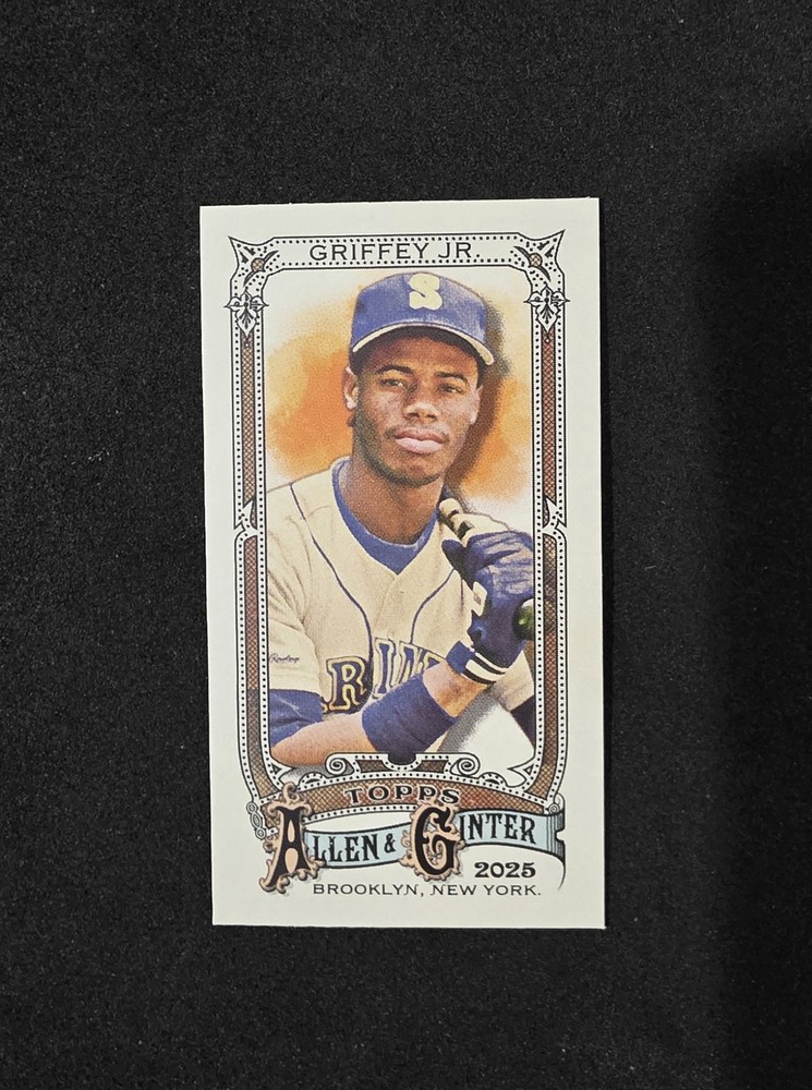2025 Topps Allen & Ginter #9 Ken Griffey Jr. Mini A & G Back HOF Mariners