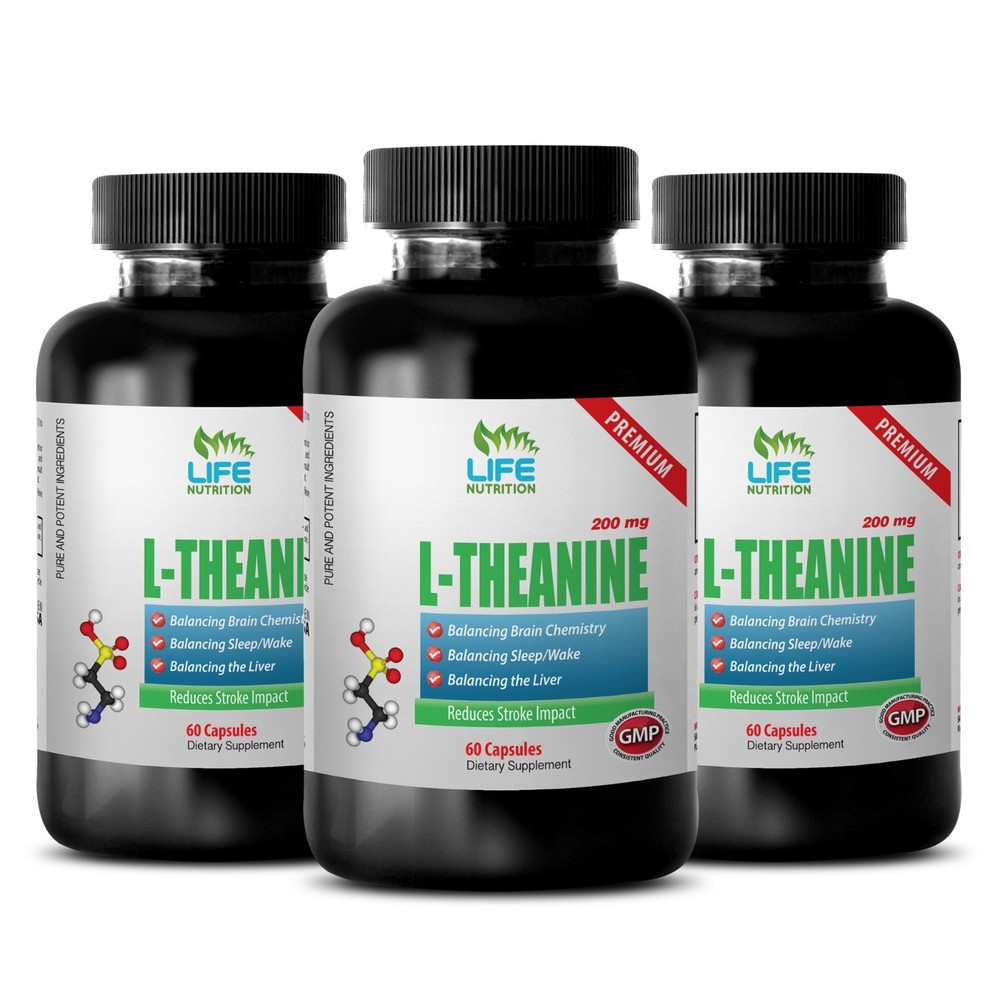 reduce blood pressure - PREMIUM L-THEANINE 200mg 3B -  blood pressure support