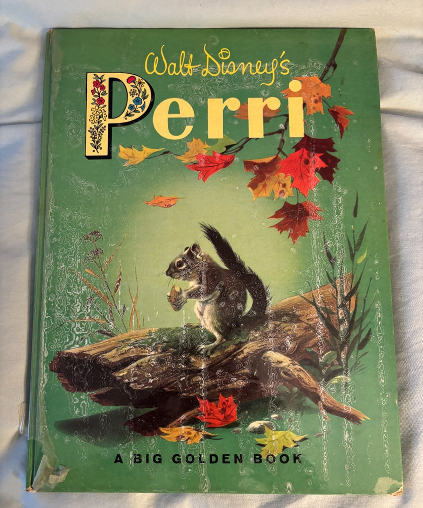 Walt Disney's Perri - Simon & Schuster Big Golden Book A100100 first print VG+